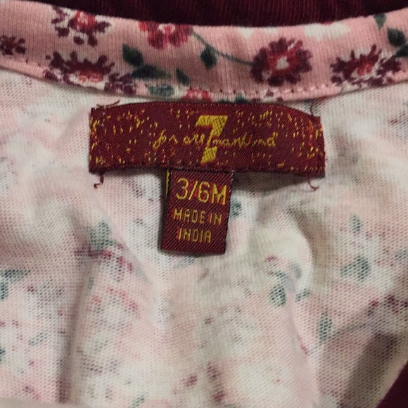 7 for all mankind 3/6 months girls one piece - Picture 5 of 5